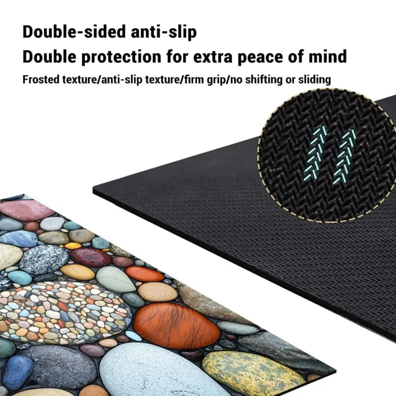 Euroselle Diatomaceous Earth Bath Mat With Anti-Slip Quick Dry Comfort
