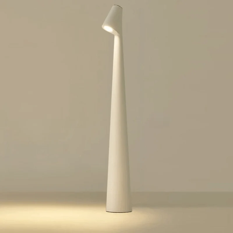 Euroselle Cordless Metal Table Lamp With Rechargeable Battery