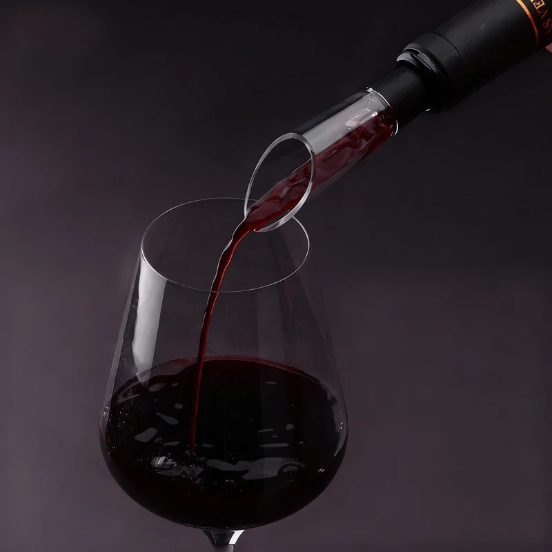 Euroselle All-in-One Electric Wine Opener With Vacuum Stopper And Foil Cutter
