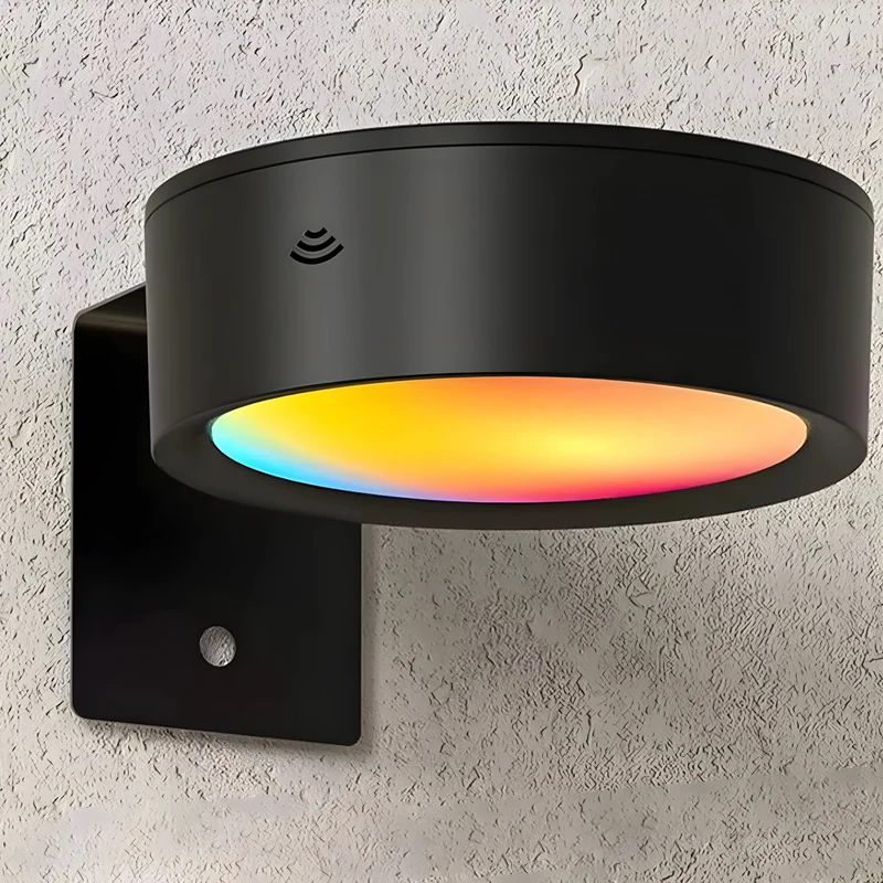Wall Sconce Magnetic Rechargeable Remote Control 13 Color Euroselle
