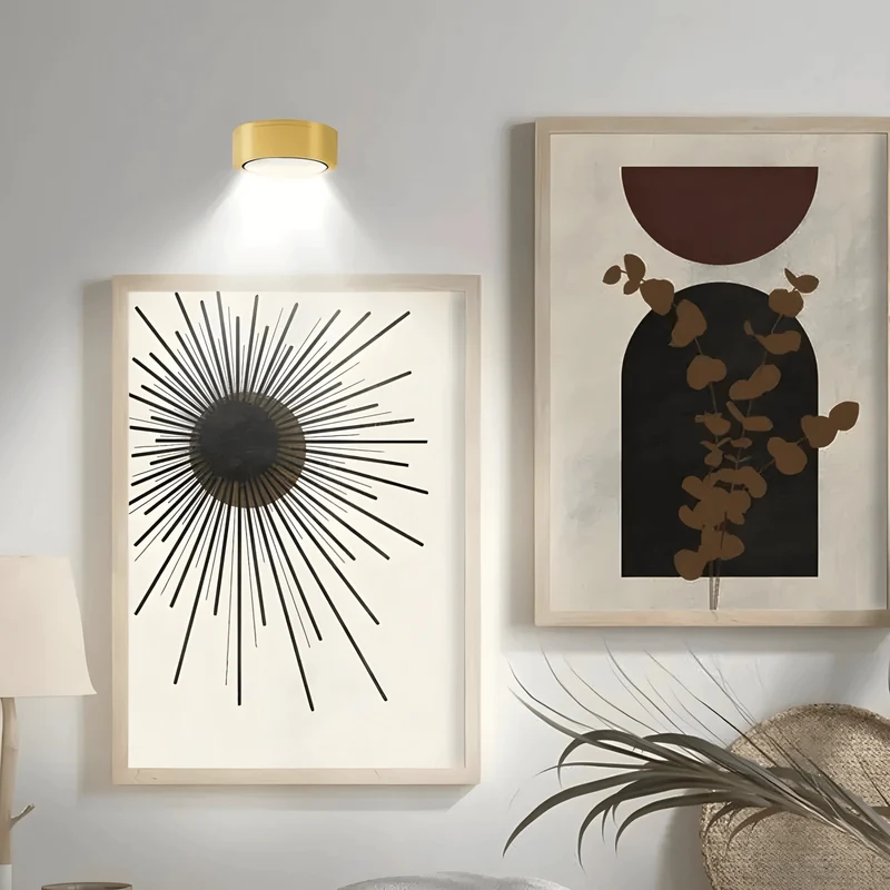 Wall Sconce Magnetic Rechargeable Remote Control 13 Color Euroselle