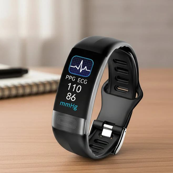 Euroselle CareLink Smart Watch With ECG, Blood Pressure Tracking And Sleep Analysis