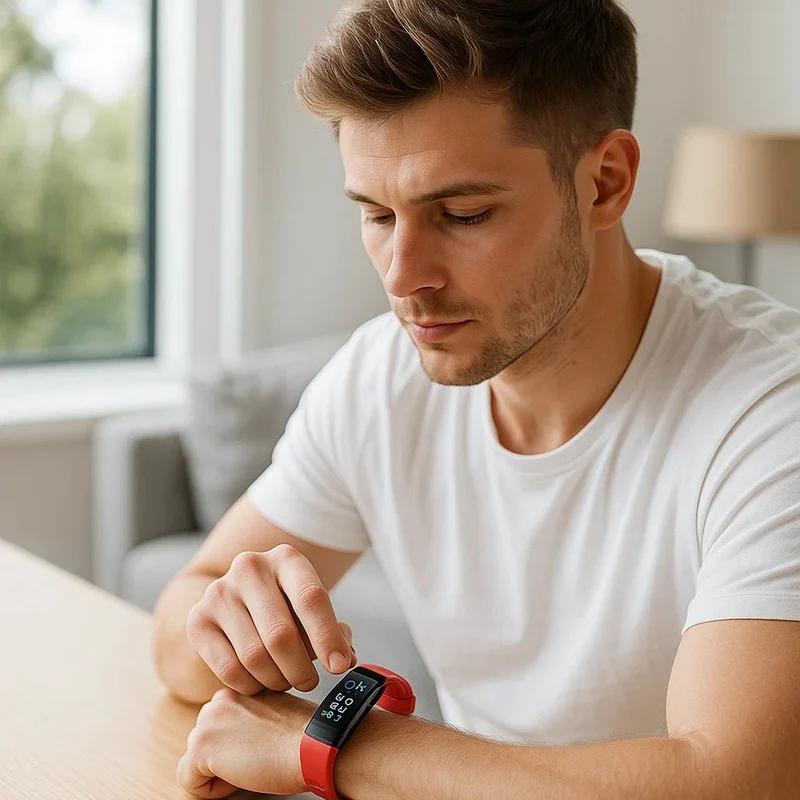Euroselle CareLink Smart Watch With ECG, Blood Pressure Tracking And Sleep Analysis