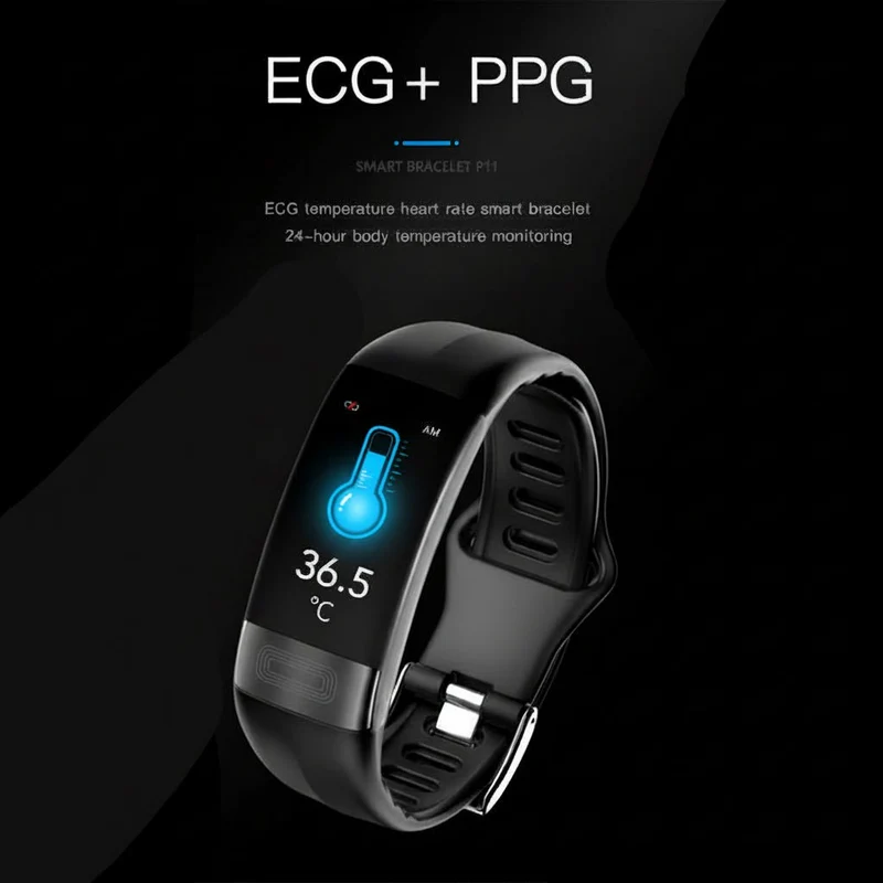 Euroselle CareLink Smart Watch With ECG, Blood Pressure Tracking And Sleep Analysis