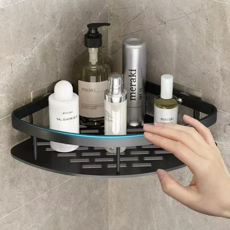 Euroselle Modern Corner Storage For A Neatly Organized Shower
