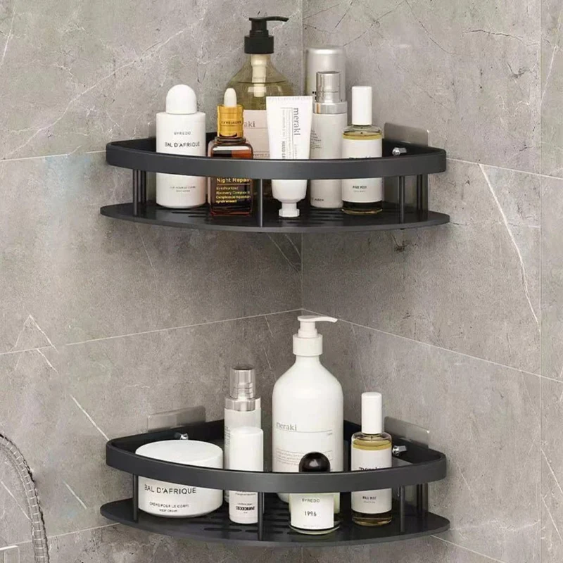 Euroselle Modern Corner Storage For A Neatly Organized Shower
