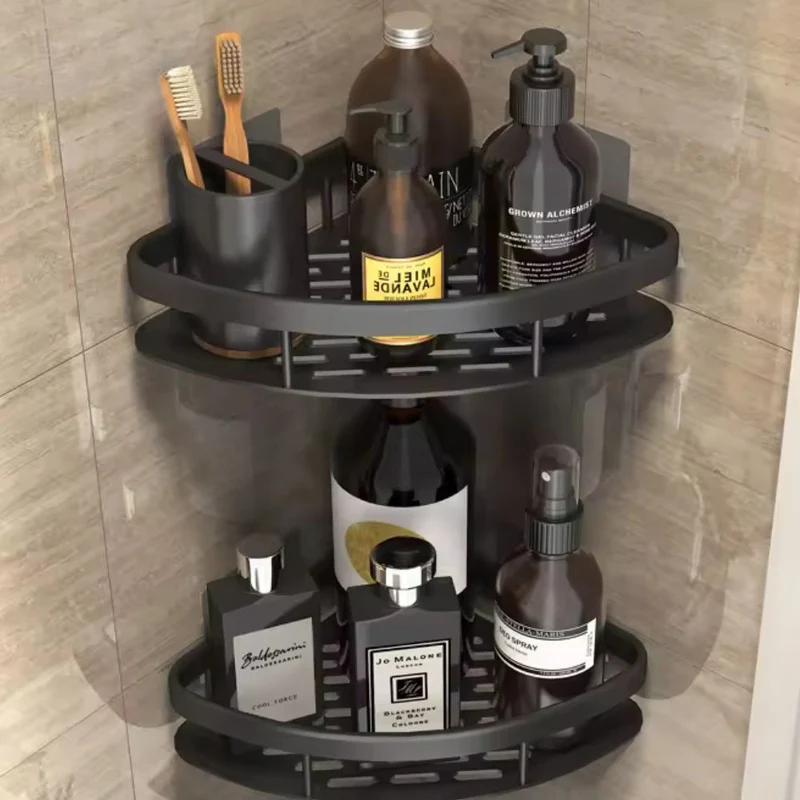 Euroselle Modern Corner Storage For A Neatly Organized Shower