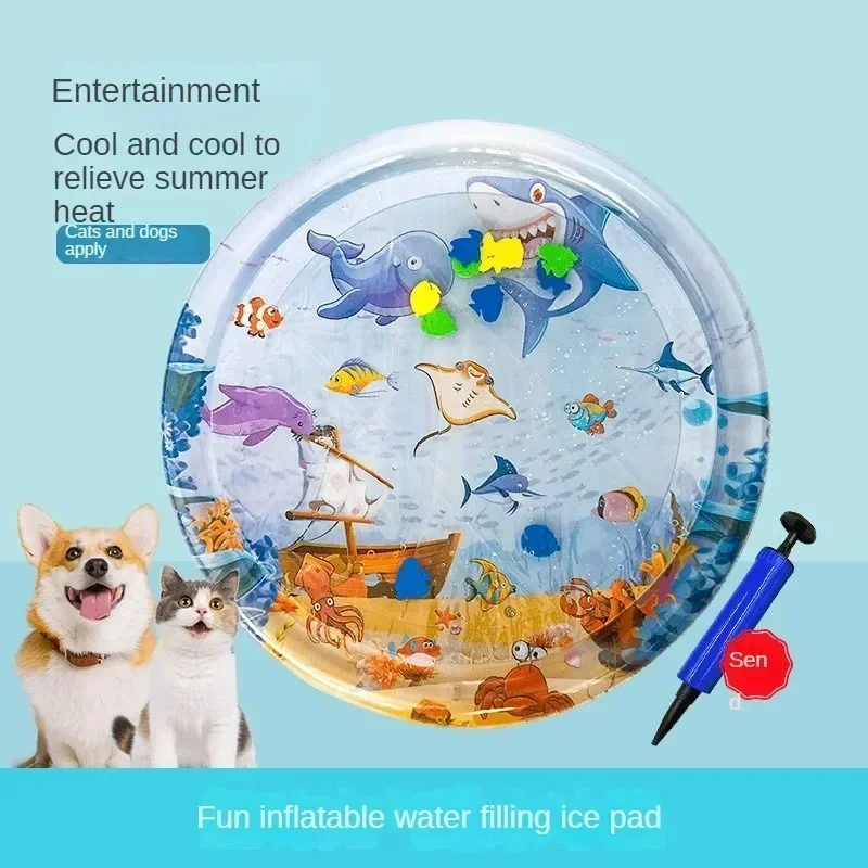 Euroselle 100cm Water Mat For Dogs And Cats Instant Cooling Comfort