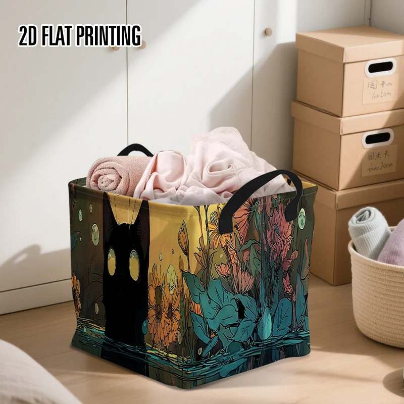 Euroselle Stylish Rectangular Storage Basket For Shelves And Living Spaces