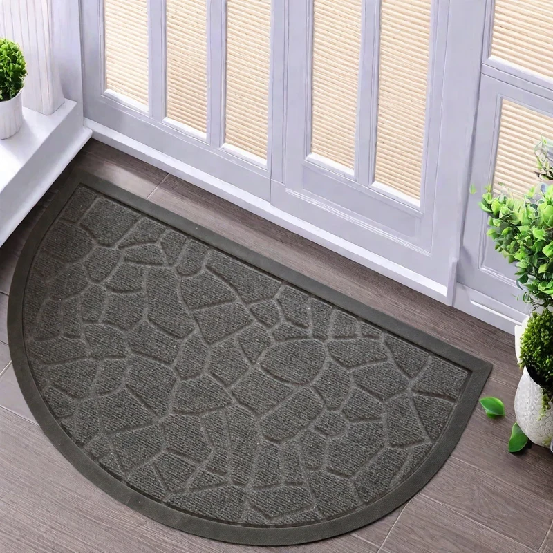 Euroselle Stylish Outdoor Doormat 44.96x74.93cm For Front and Back Door
