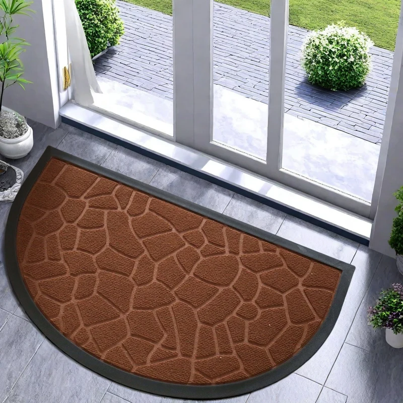Euroselle Stylish Outdoor Doormat 44.96x74.93cm For Front and Back Door