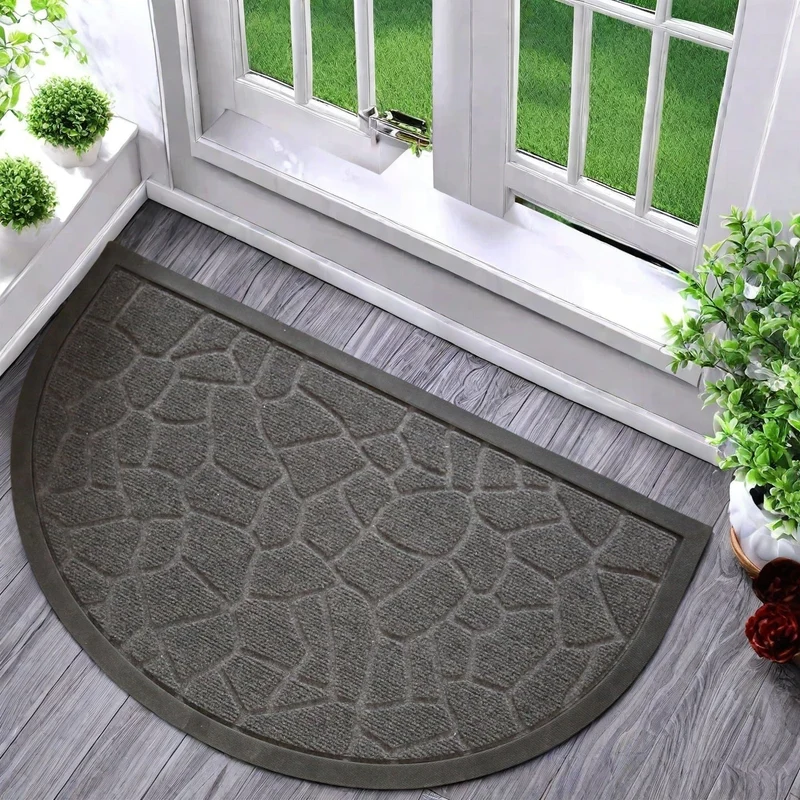 Euroselle Stylish Outdoor Doormat 44.96x74.93cm For Front and Back Door