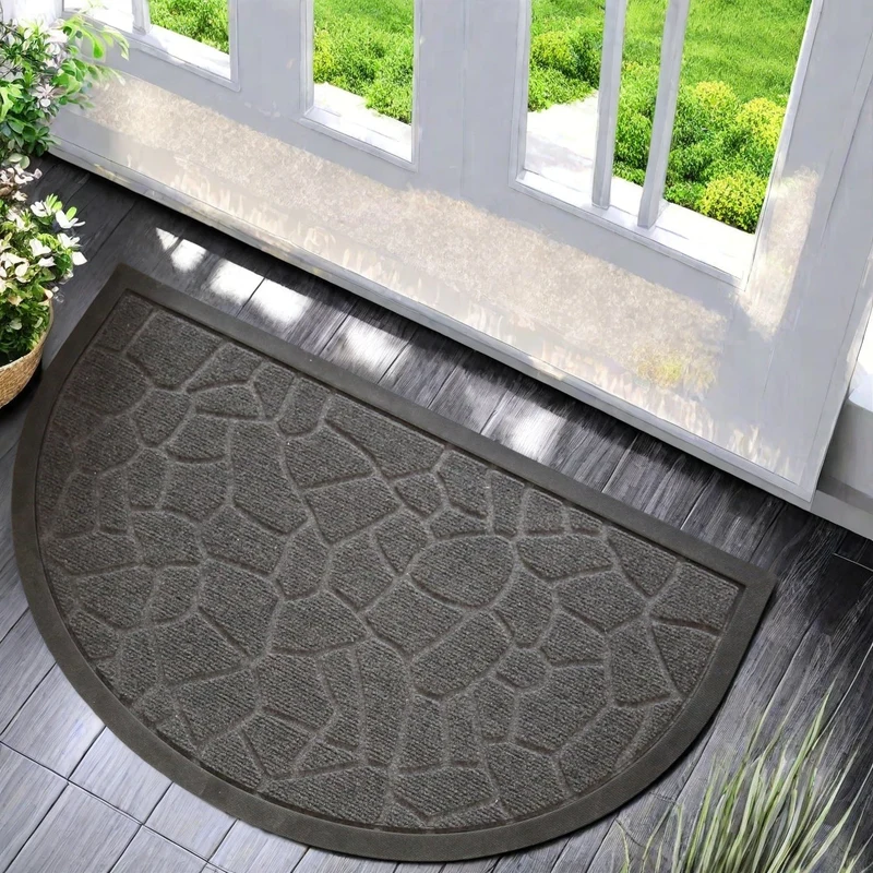 Euroselle Stylish Outdoor Doormat 44.96x74.93cm For Front and Back Door