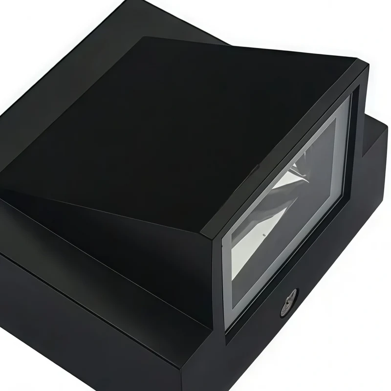 Euroselle Outdoor Wall Lamp, Metal Waterproof LED Garden Light, Hardwired