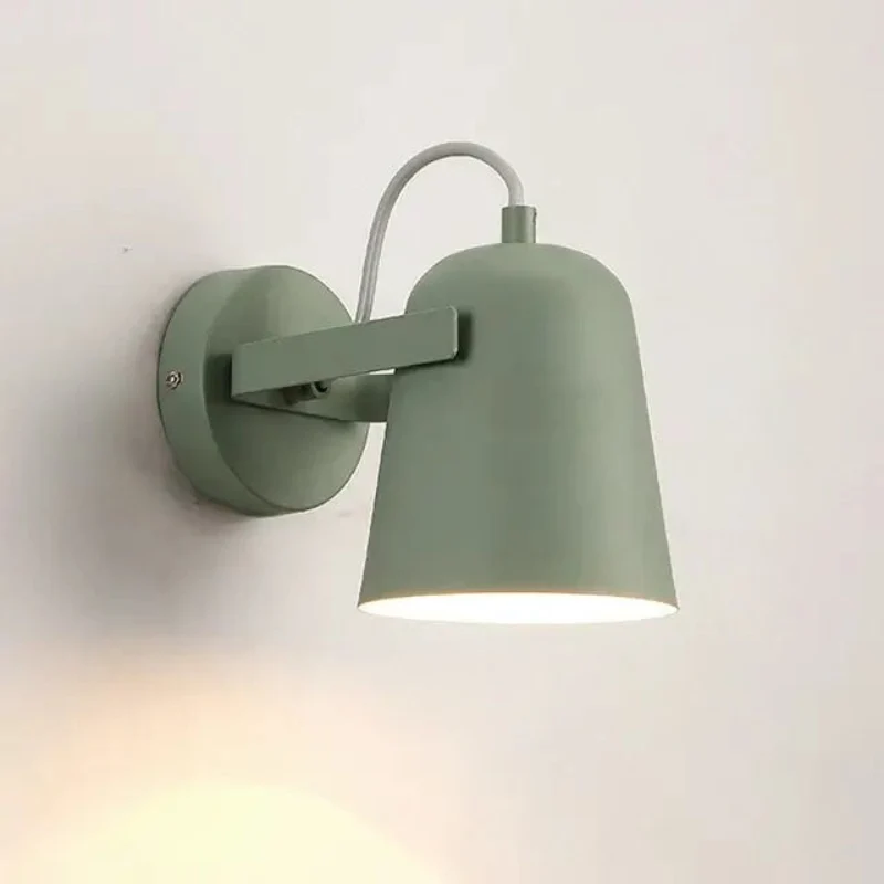 Nordic Bell Metal Wall Sconce With Adjustable Arm And E27 Base Euroselle
