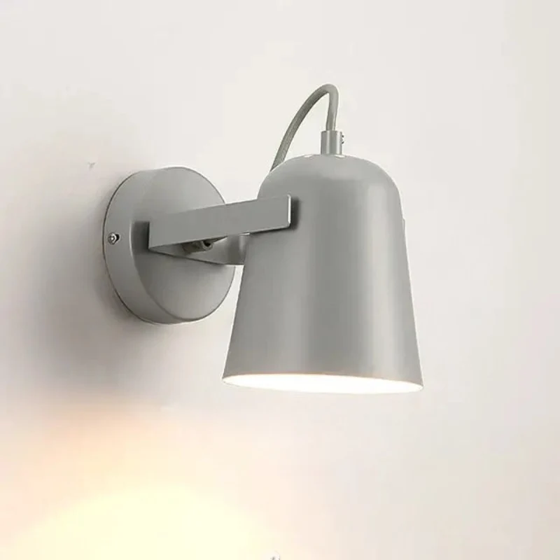 Nordic Bell Metal Wall Sconce With Adjustable Arm And E27 Base Euroselle