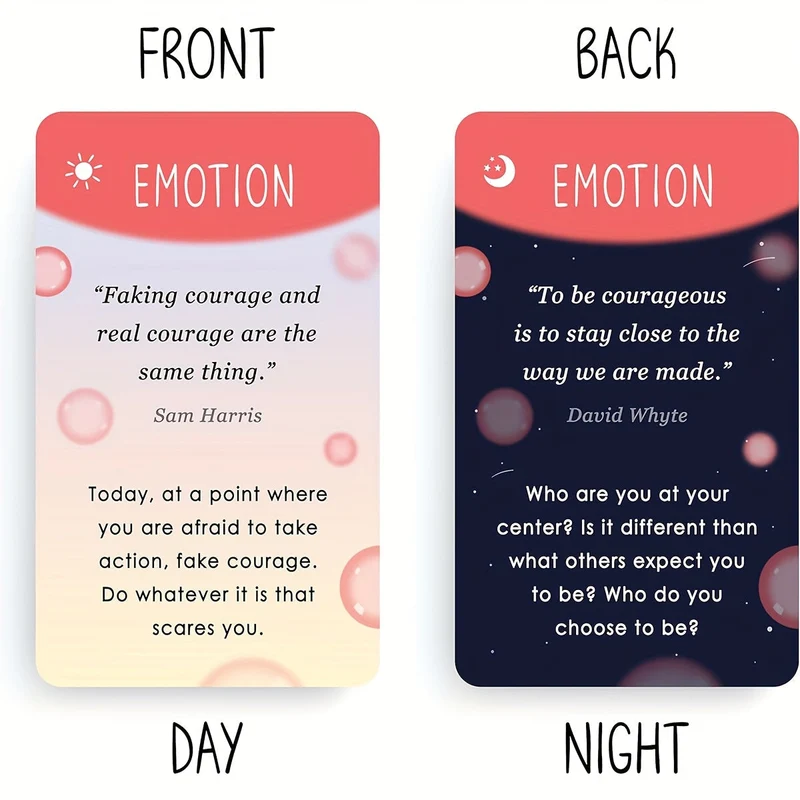 100 Mindful Prompt Cards for Self Care and Stress Relief Euroselle