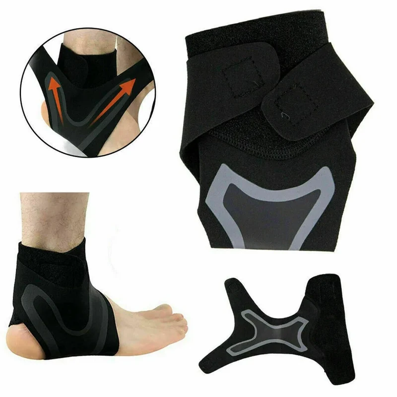 Euroselle Ankle Compression Sleeve Pain Relief And Stability