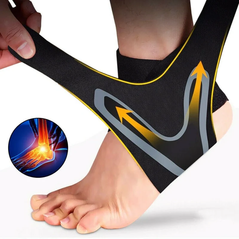 Euroselle Ankle Compression Sleeve Pain Relief And Stability