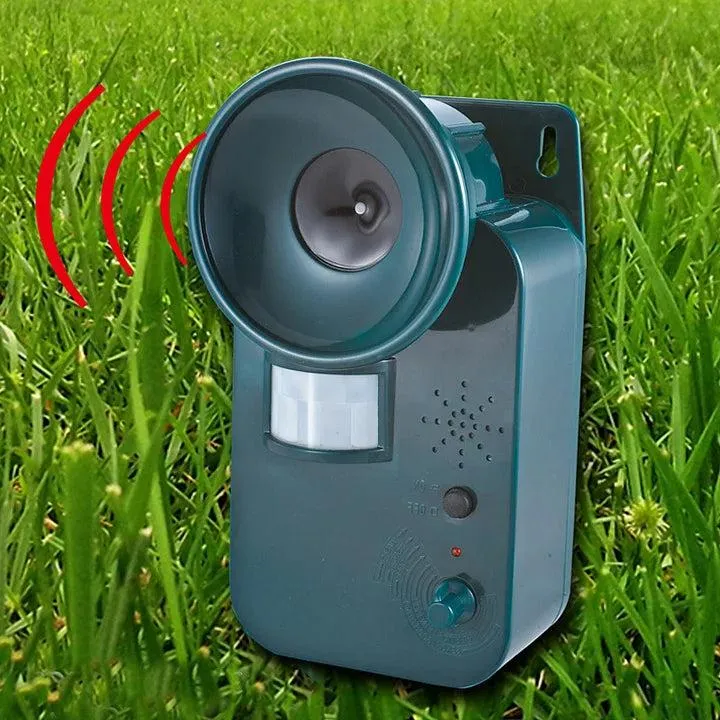 Euroselle Ultrasonic Motion Activated Pest Deterrent for Home and Garden