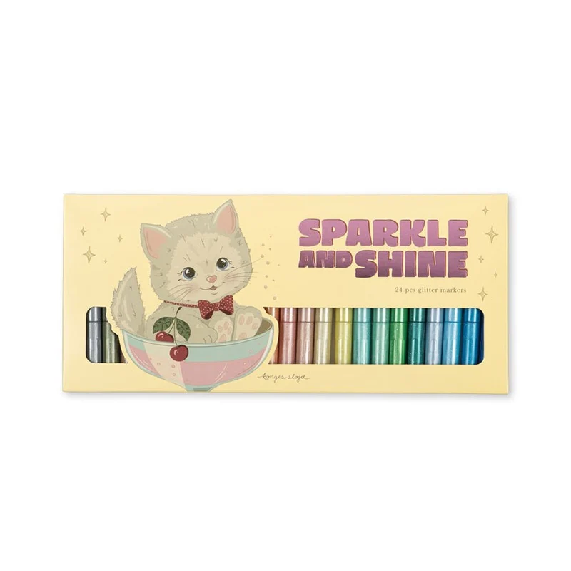 Glitzerstifte (24 Stück)