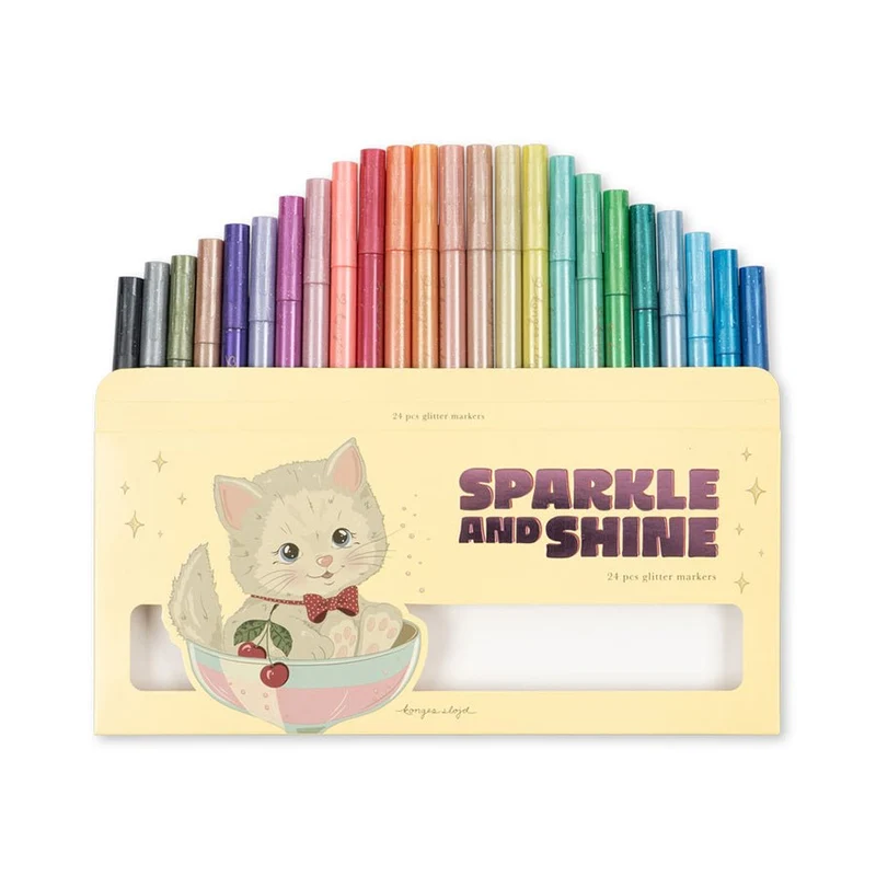 Glitzerstifte (24 Stück)