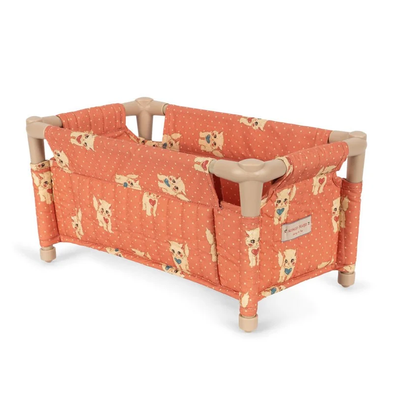 Puppen-Reisebett in Ciao Miao Rose