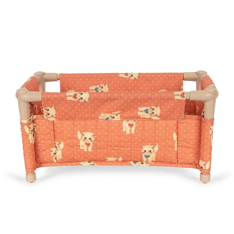 Puppen-Reisebett in Ciao Miao Rose