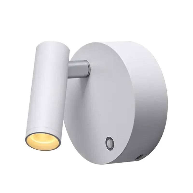 Euroselle USB Rechargeable Magnetic Wall Sconce With Dimmable LED