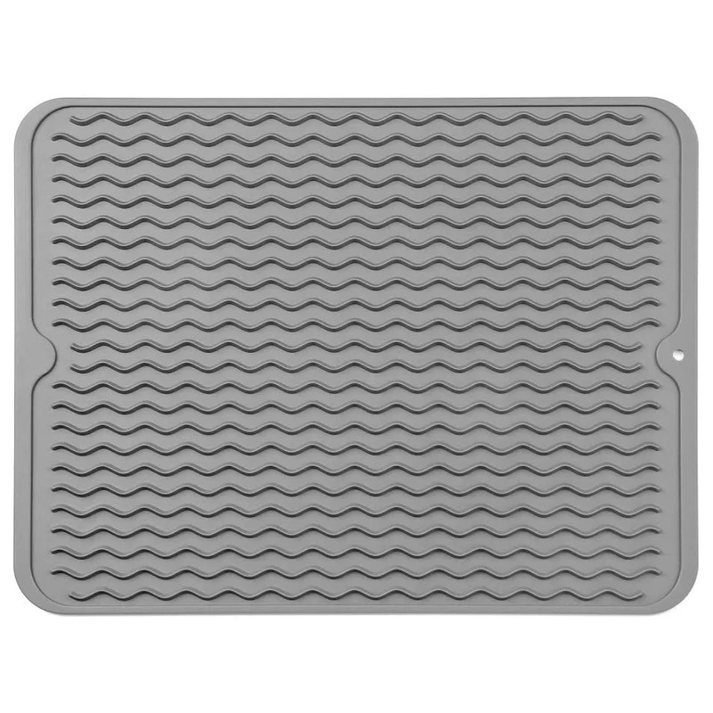 DrySafe Silicone Dish Mat By Euroselle For Heat And Water Protection On Counters