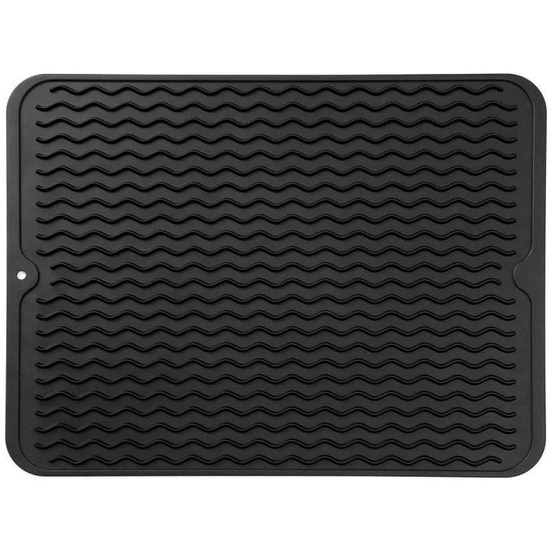 DrySafe Silicone Dish Mat By Euroselle For Heat And Water Protection On Counters