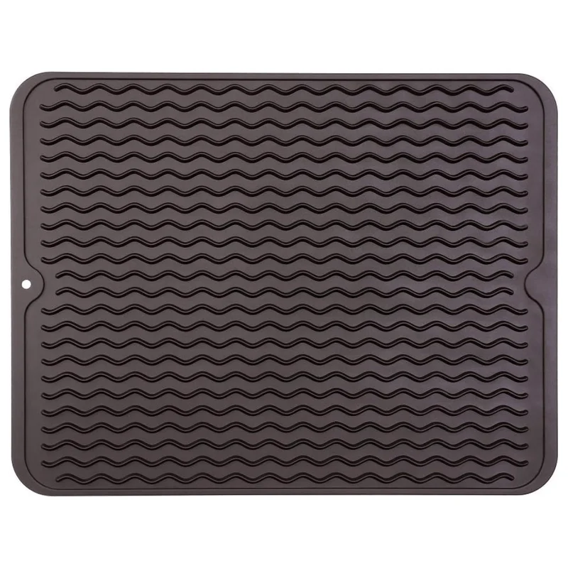 DrySafe Silicone Dish Mat By Euroselle For Heat And Water Protection On Counters