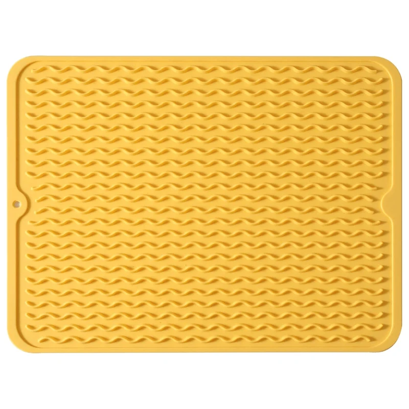 DrySafe Silicone Dish Mat By Euroselle For Heat And Water Protection On Counters