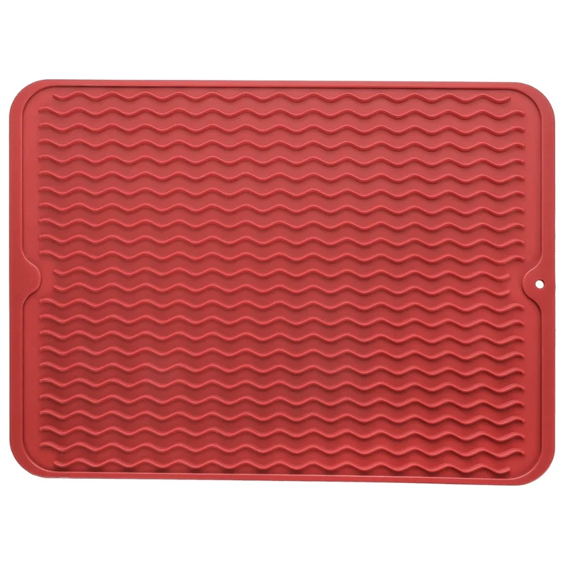 DrySafe Silicone Dish Mat By Euroselle For Heat And Water Protection On Counters