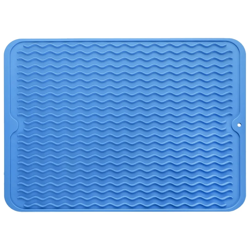 DrySafe Silicone Dish Mat By Euroselle For Heat And Water Protection On Counters