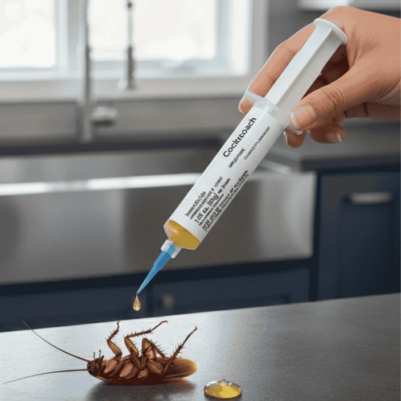 Powerful Indoor Cockroach Gel Bait by Euroselle for Infestations