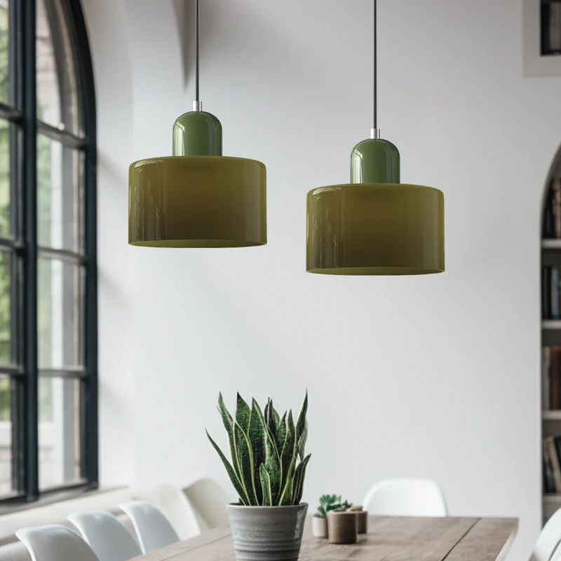 Euroselle Pendant Light With Pink Terracotta Glass Shade E27 Adjustable Cord