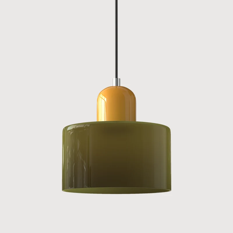 Euroselle Pendant Light With Pink Terracotta Glass Shade E27 Adjustable Cord