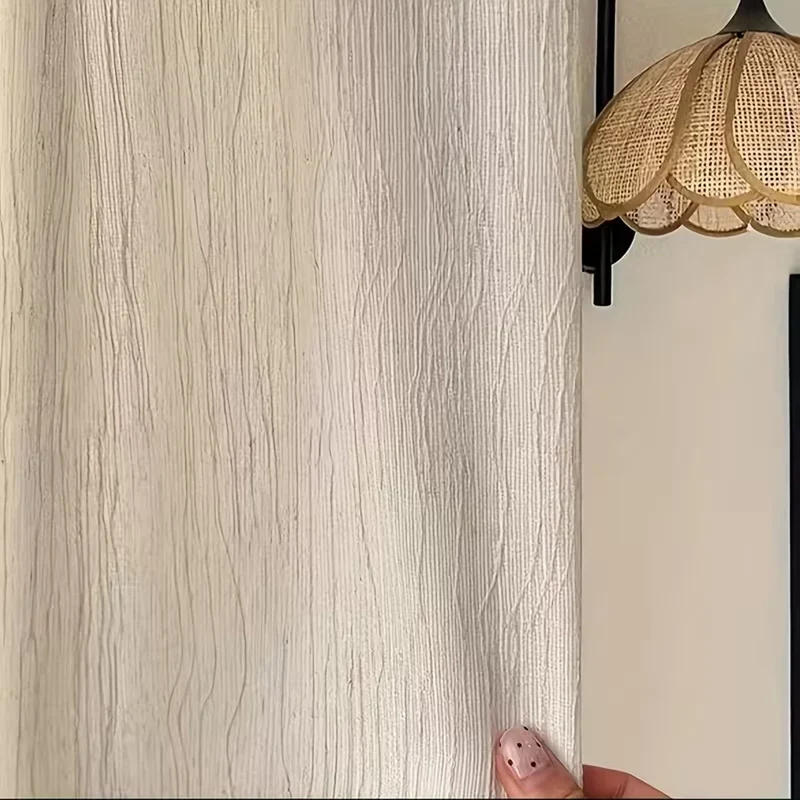 Euroselle Textured Sheer Window Curtains With Light Filtering Grommets