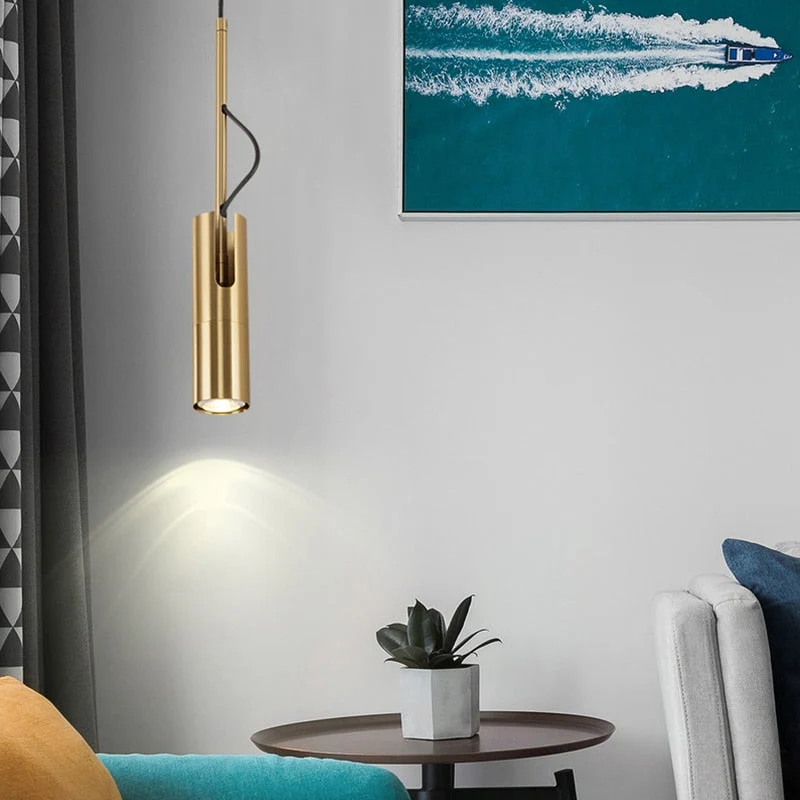Euroselle Dimmable LED Pendant Light with E17 Base and Remote Control, 90–260V