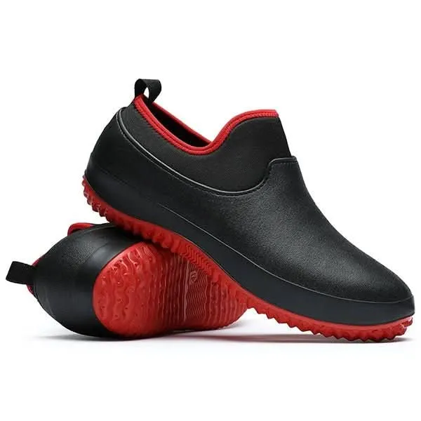 Euroselle Waterproof Slip On Work Shoes With Non Slip Sole For All Day Comfort And Durability