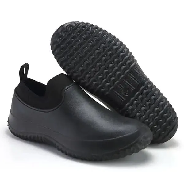 Euroselle Waterproof Slip On Work Shoes With Non Slip Sole For All Day Comfort And Durability
