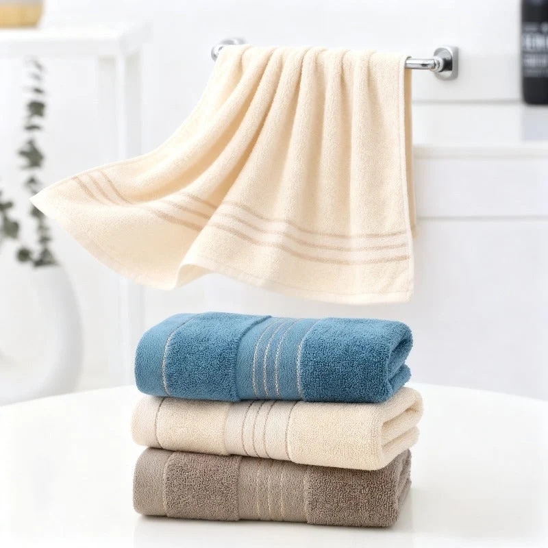 Euroselle Ultra-Absorbent Cotton Wash Cloth Set for Gentle Cleansing