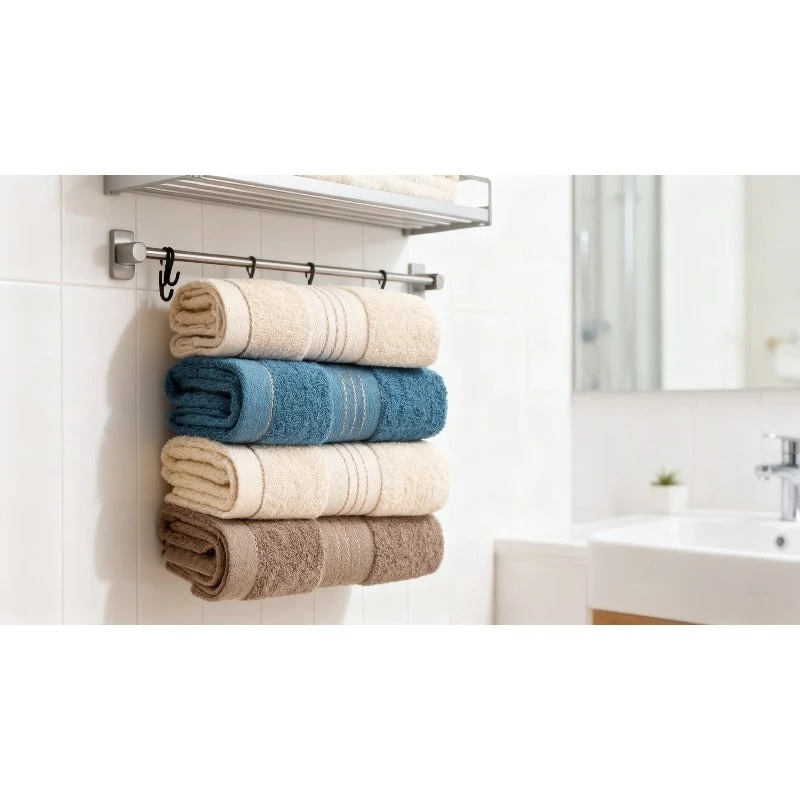 Euroselle Ultra-Absorbent Cotton Wash Cloth Set for Gentle Cleansing