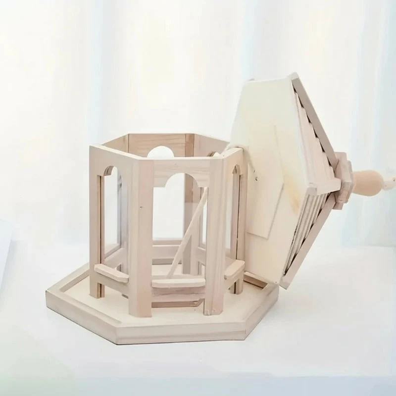 Euroselle Sustainable Wooden Birdhouse With Handmade Water System