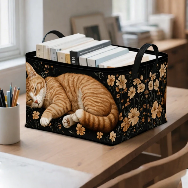 Euroselle Foldable Floral Storage Organizer With Large Capacity