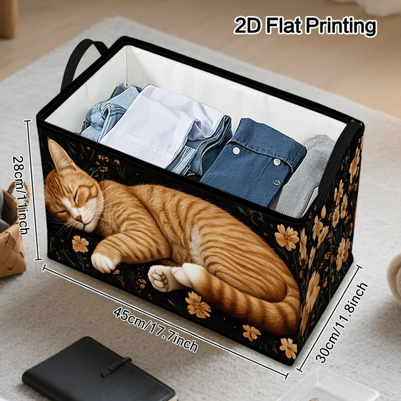 Euroselle Foldable Floral Storage Organizer With Large Capacity