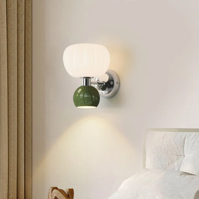 Euroselle Cream Resin Wall Sconce 20x21 Cm G9 Base Indoor Lighting