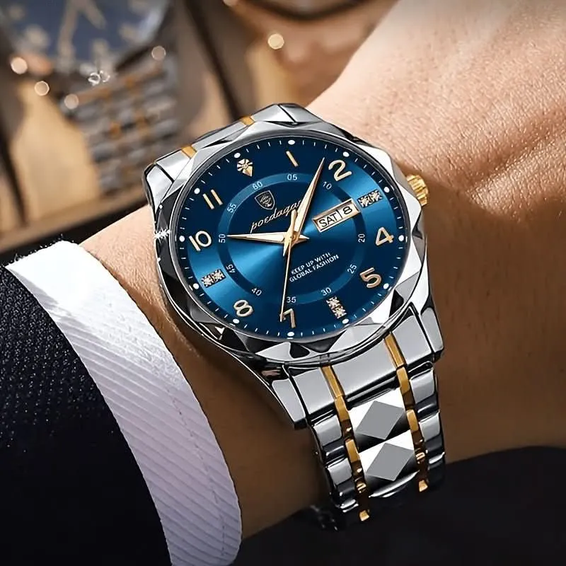 Euroselle Waterproof Titanium Sports Watch for Durability, Precision, and Daily Active Wear