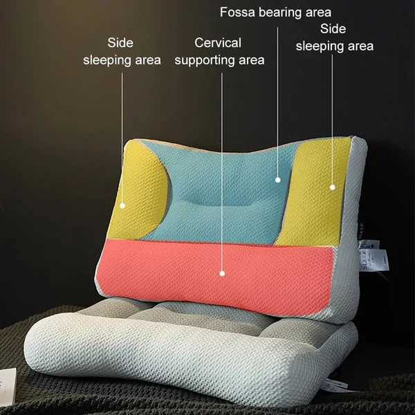 Euroselle Ergonomic Neck Support For Restful Pain-Free Sleep